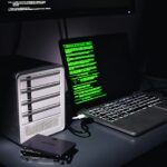 a laptop and a computer